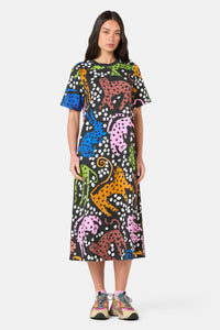 Gorman - Right Meow Tee Dress - print