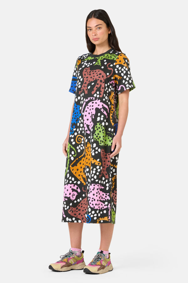 Gorman - Right Meow Tee Dress - print