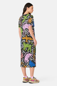 Gorman - Right Meow Tee Dress - print