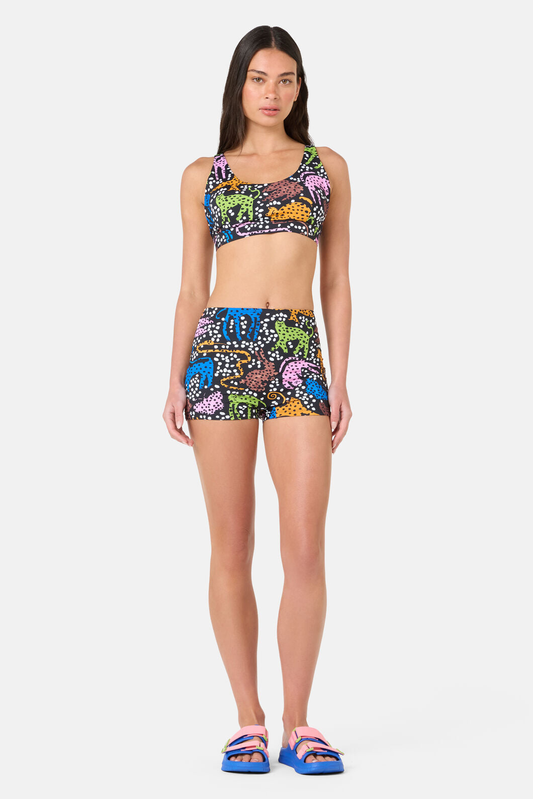 Gorman - Right Meow Bikini Top - print