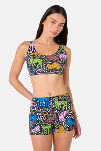 Gorman - Right Meow Bikini Bottom - print