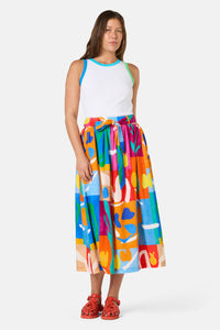 Gorman - Farmers Market Midi Skirt - print
