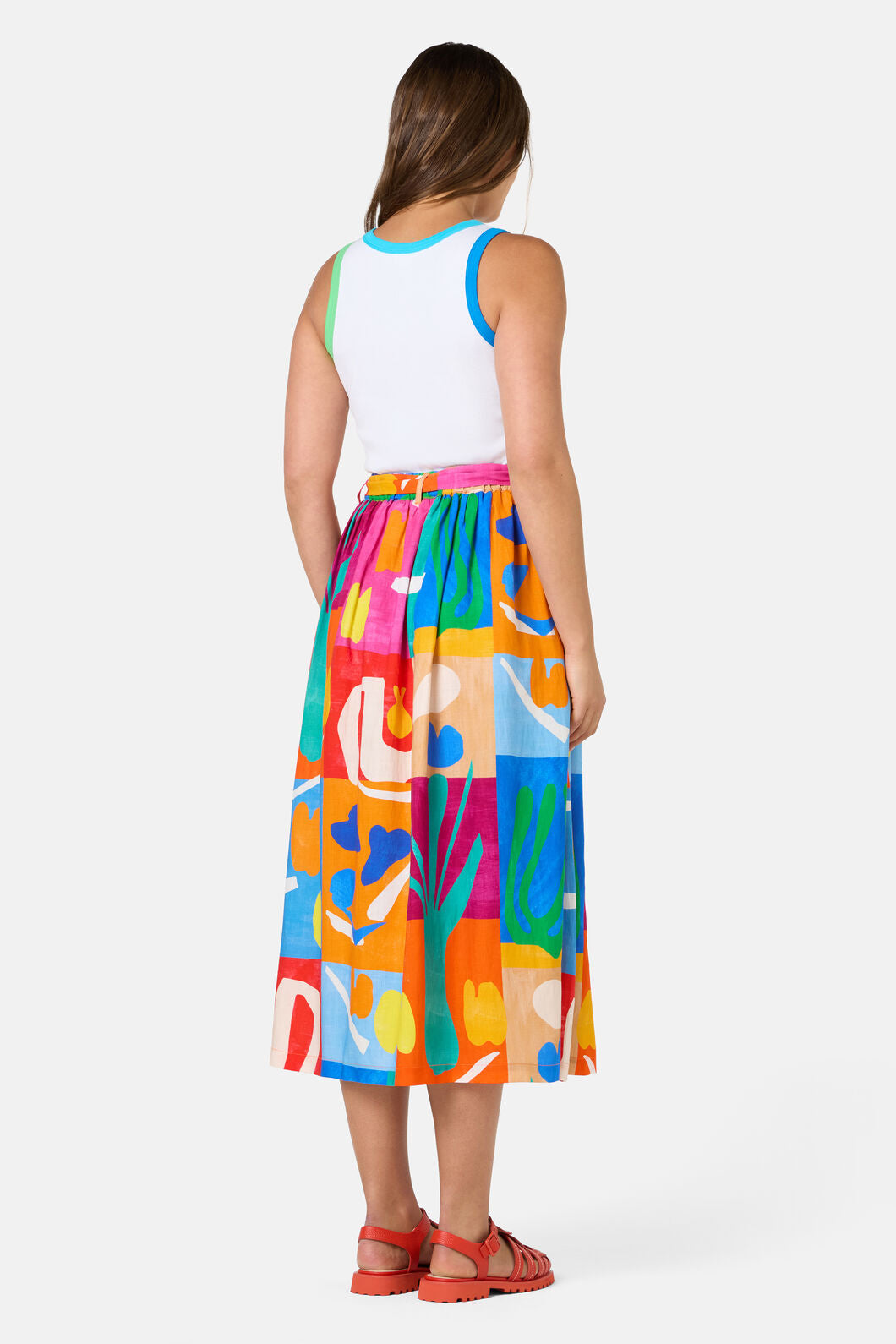 Gorman - Farmers Market Midi Skirt - print