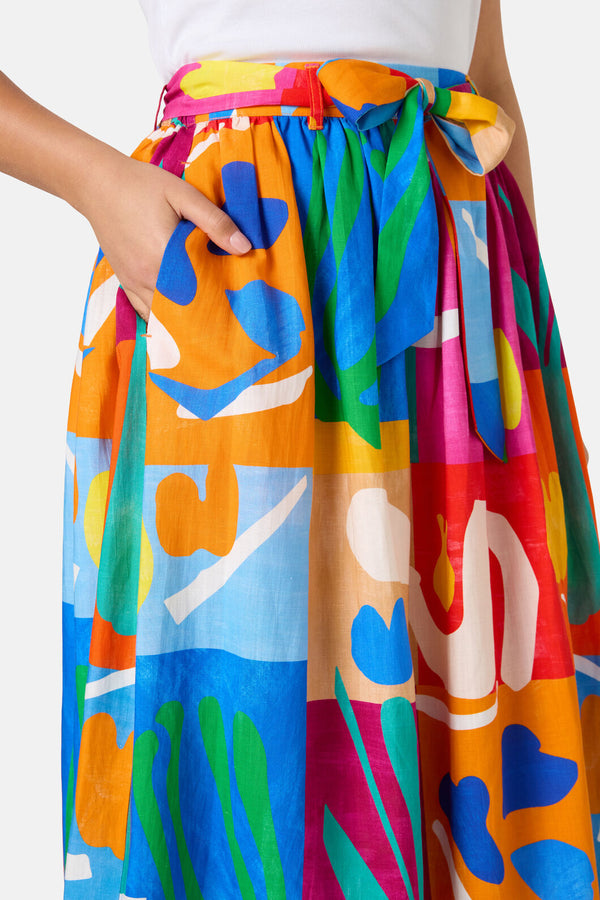Gorman - Farmers Market Midi Skirt - print