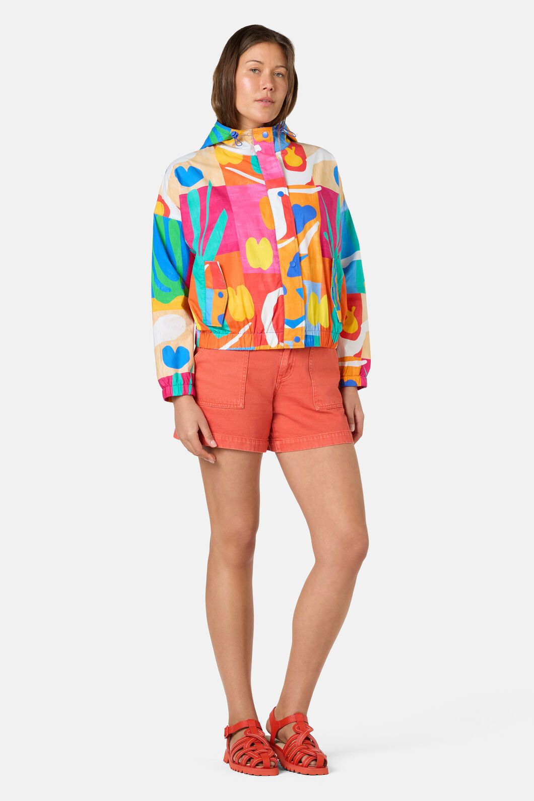 Gorman - Mandarine Denim Shorts - mandarin