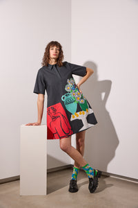 Gorman - Daisies Cotton Shirt Dress - print