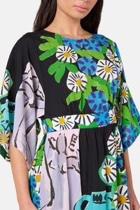 Gorman - Daisies Scarf Midi Dress - print