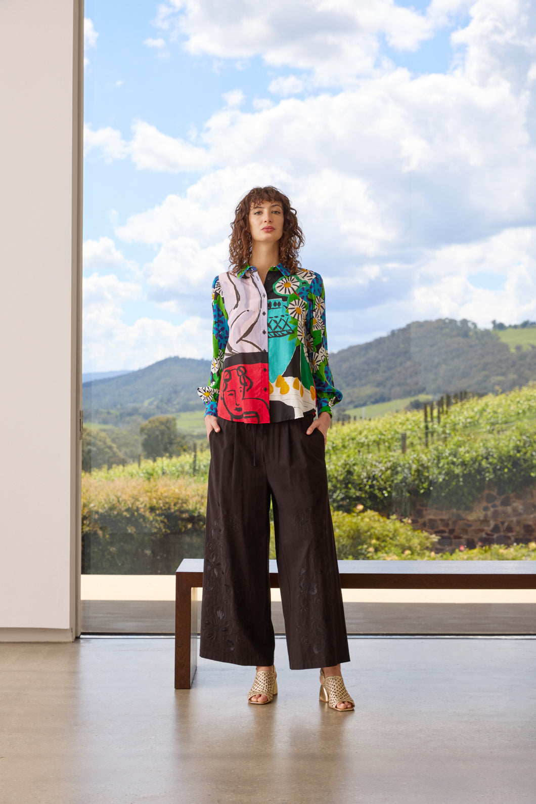 Gorman - Daisies Shirt - print