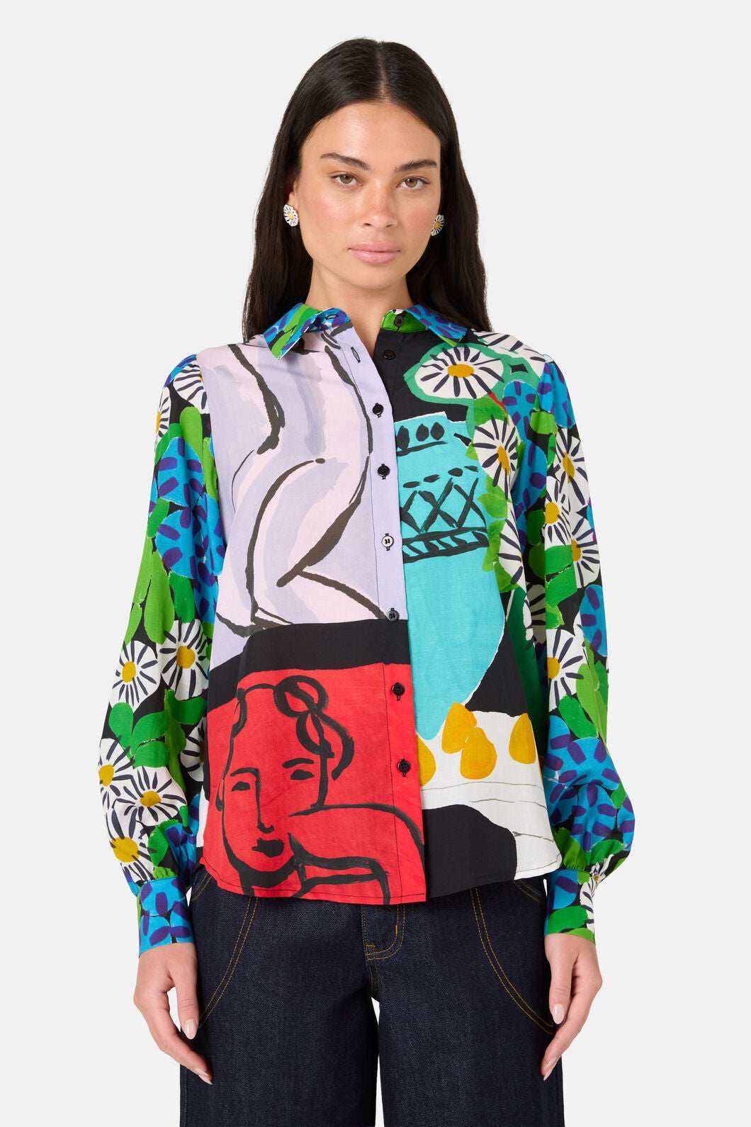 Gorman - Daisies Shirt - print