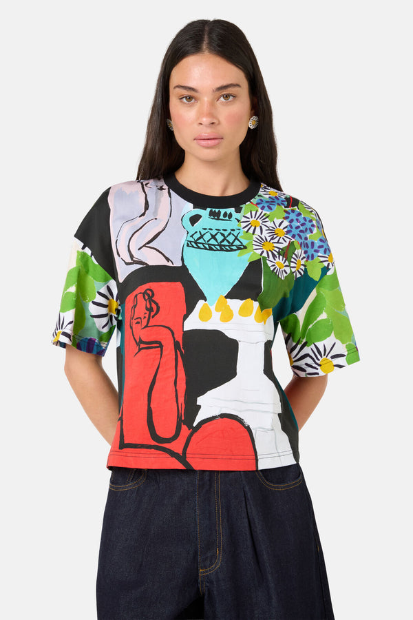 Gorman - Daisies Relaxed Tee - print