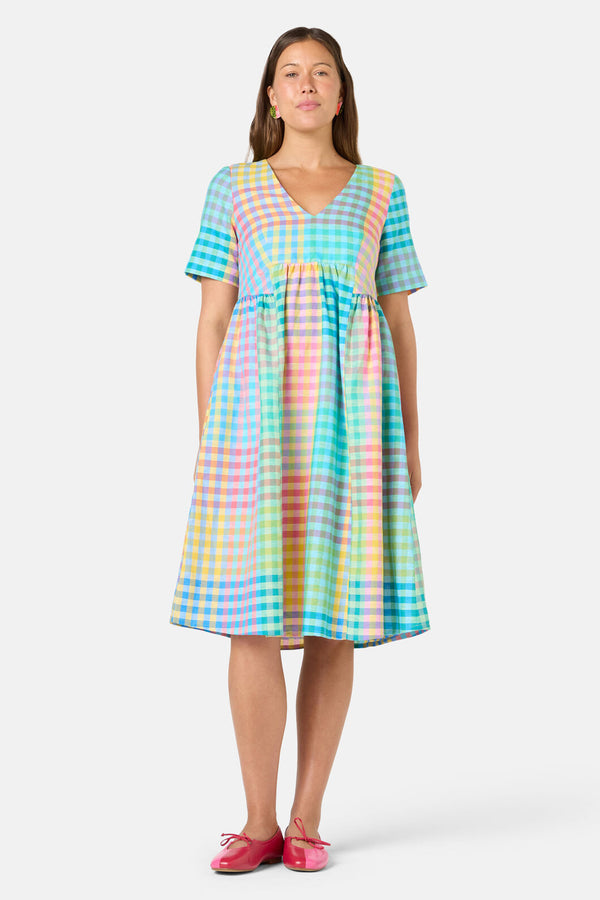 Gorman - Jellybean Check Dress - check