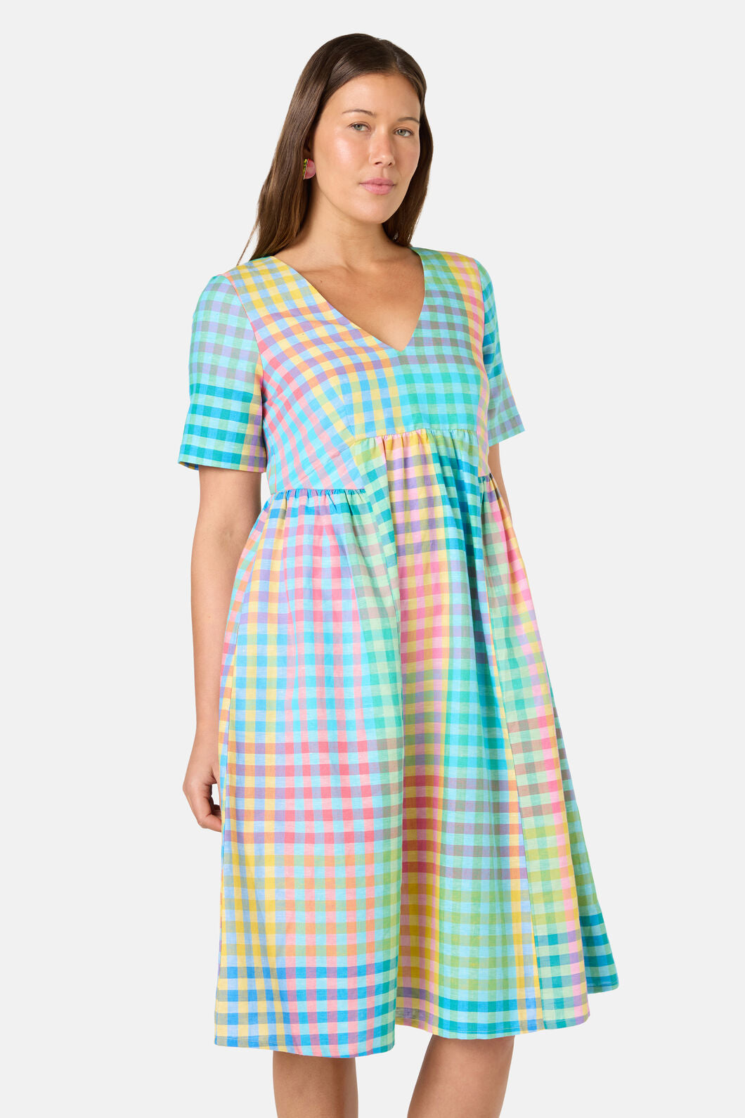 Gorman - Jellybean Check Dress - check