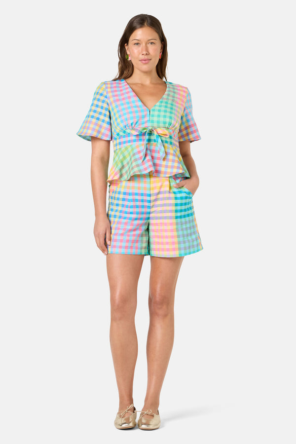 Gorman - Jellybean Check Shorts - check