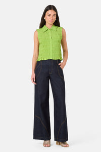 Gorman - Shirr Thing Tank - green