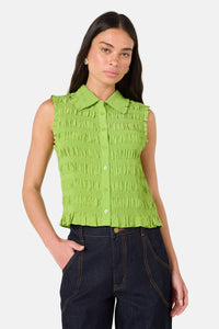 Gorman - Shirr Thing Tank - green