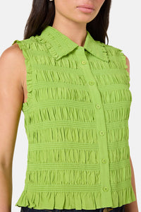 Gorman - Shirr Thing Tank - green