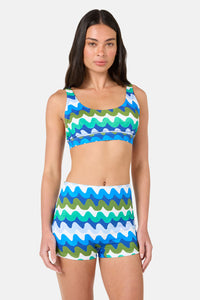 Gorman - Botanical Waves Bikini Bottom - print
