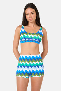Gorman - Botanical Waves Bikini Bottom - print