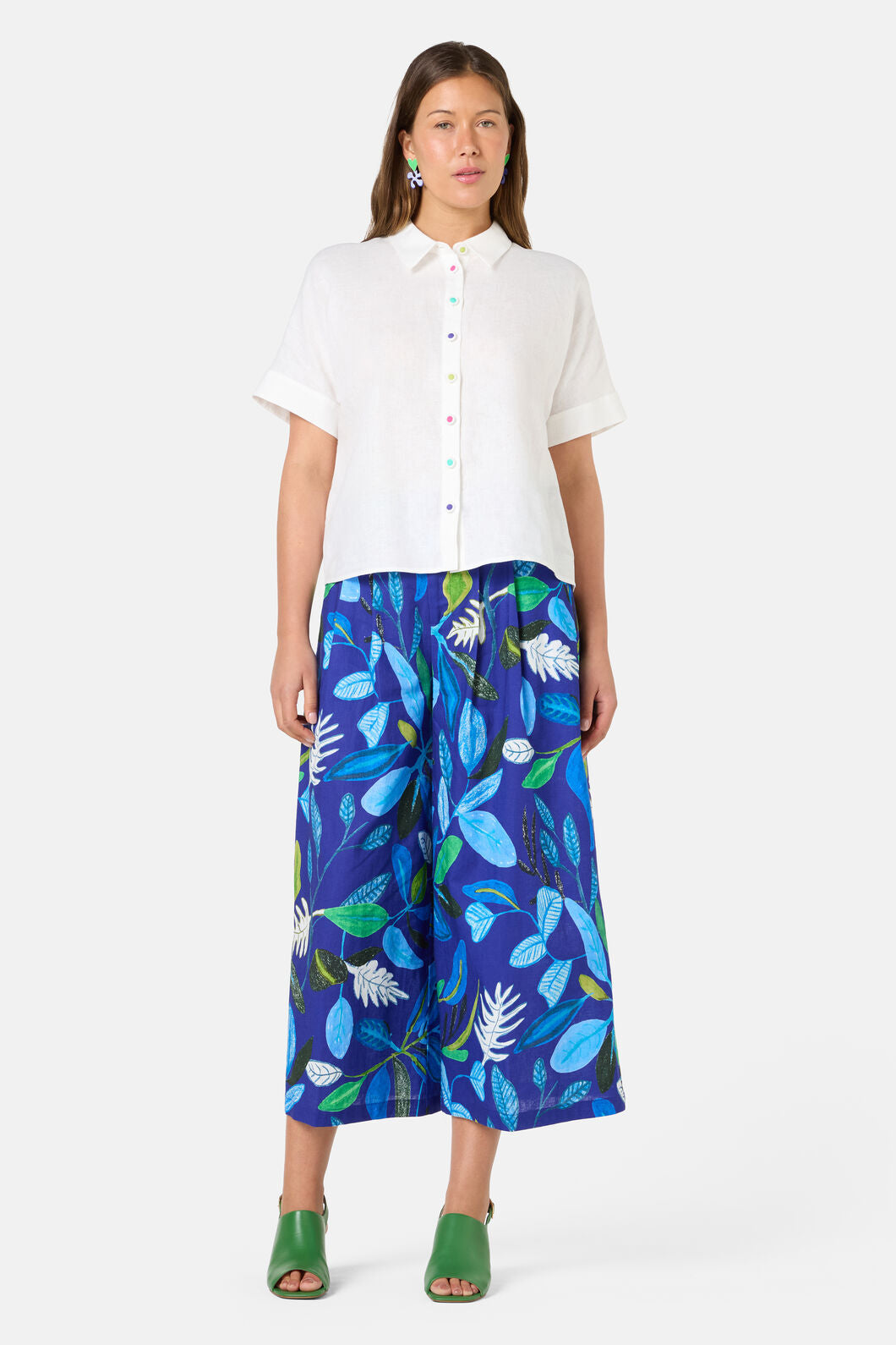 Gorman - Botanical Blueprint Skort - print