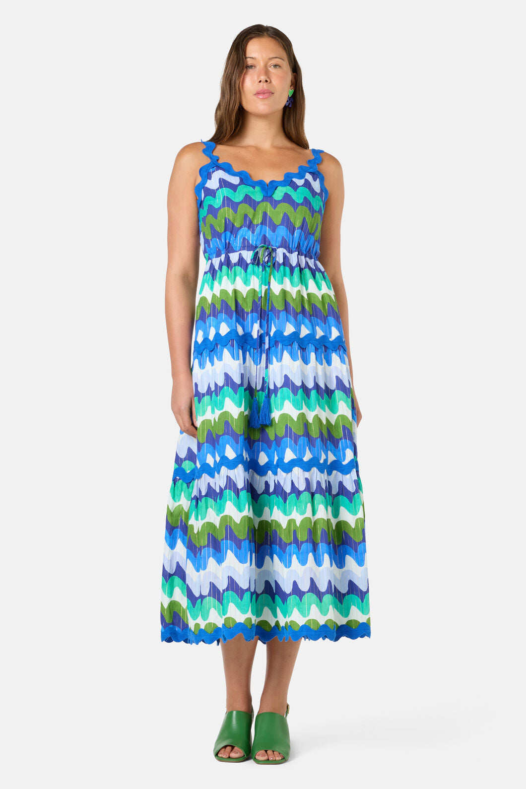 Gorman - Botanical Waves Party Dress - print