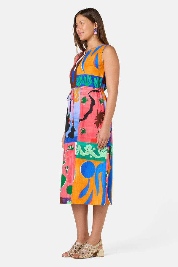 Gorman - Paper Poetry Midi Dress - print