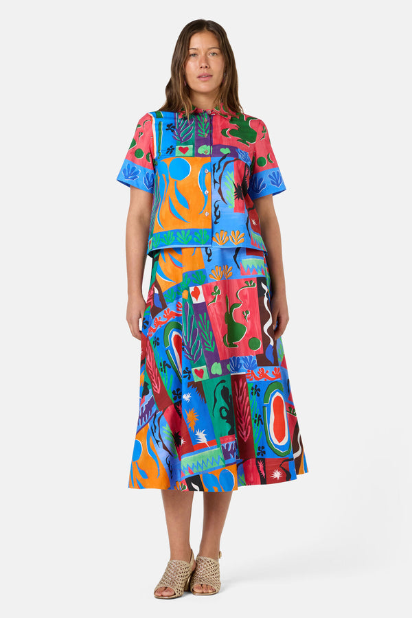 Gorman - Paper Poetry Shirt - print