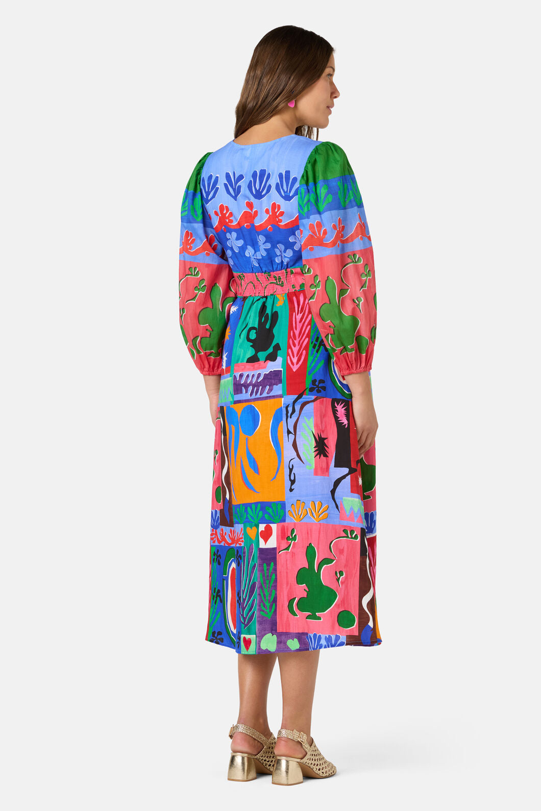 Gorman - Paper Poetry Party Dress - print