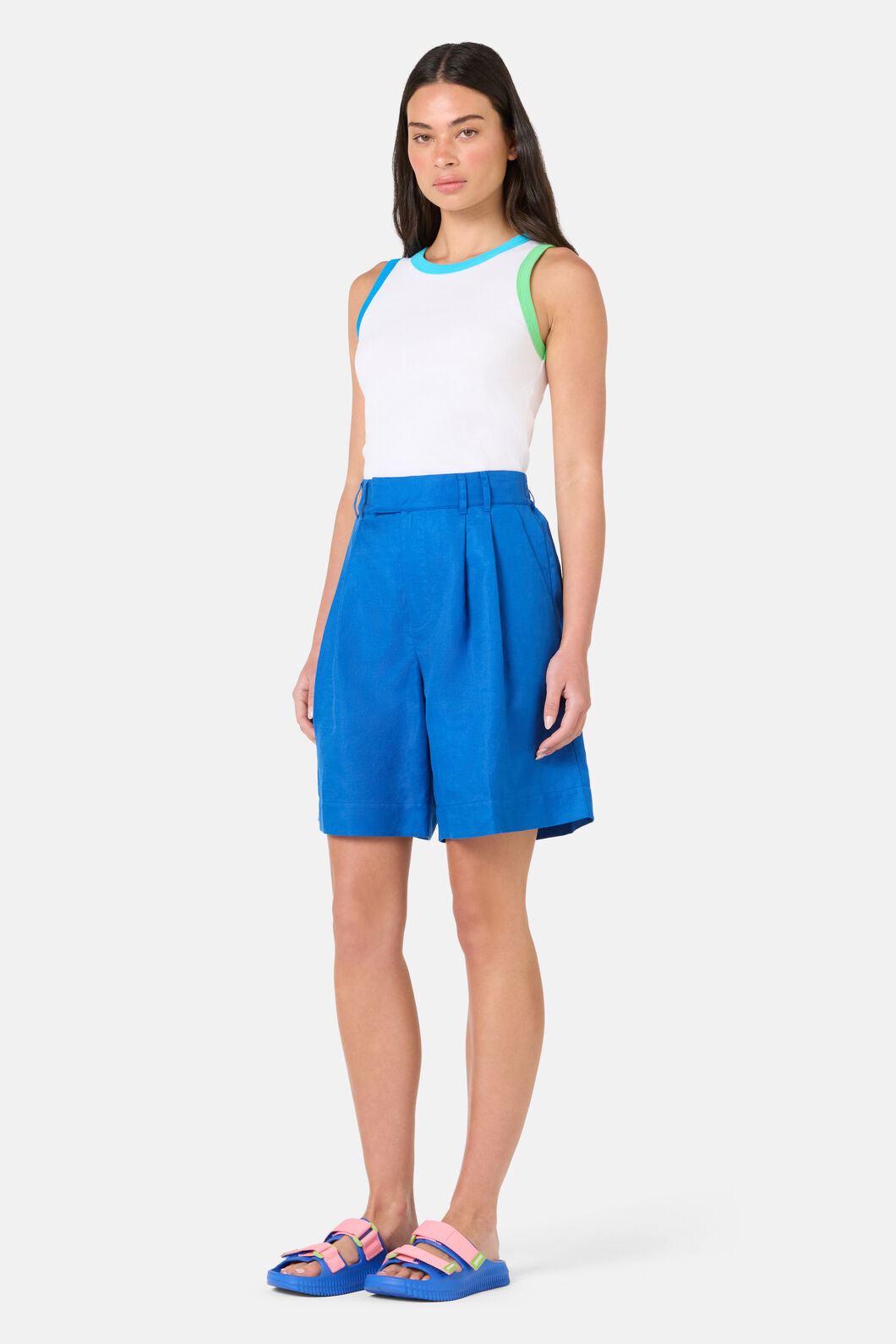 Gorman - Mylie Tailored Shorts - blue