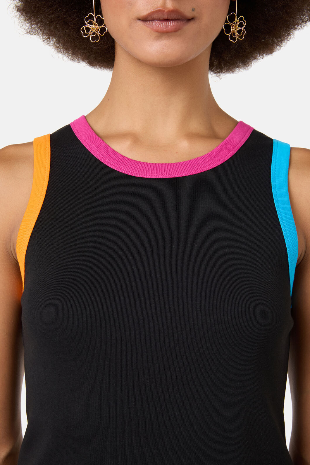 Gorman - Chloe Contrast Tank - black