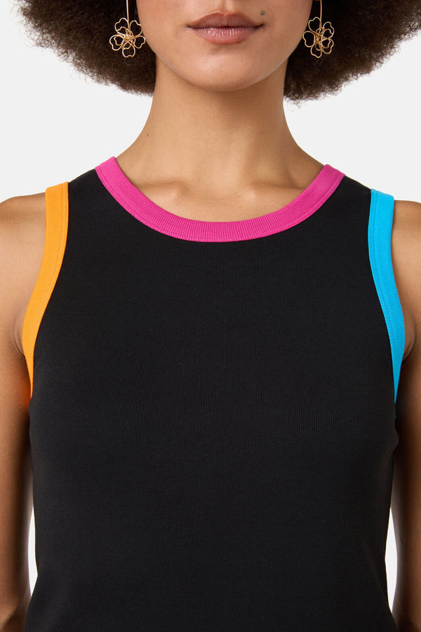 Gorman - Chloe Contrast Tank - black