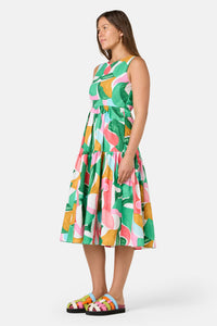 Gorman - Dreamstate Cotton Midi Dress - print