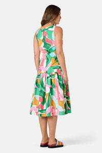 Gorman - Dreamstate Cotton Midi Dress - print