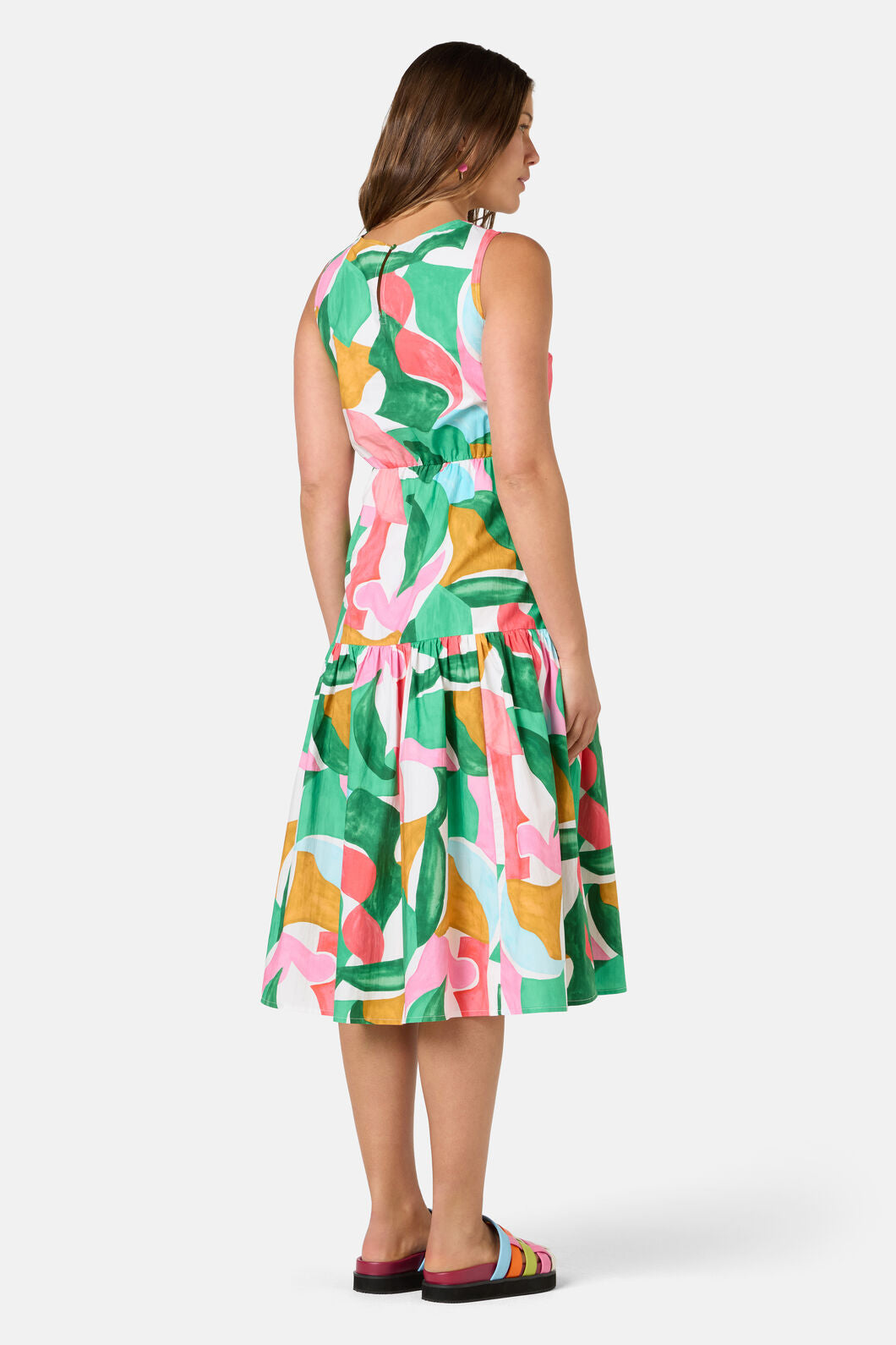 Gorman - Dreamstate Cotton Midi Dress - print