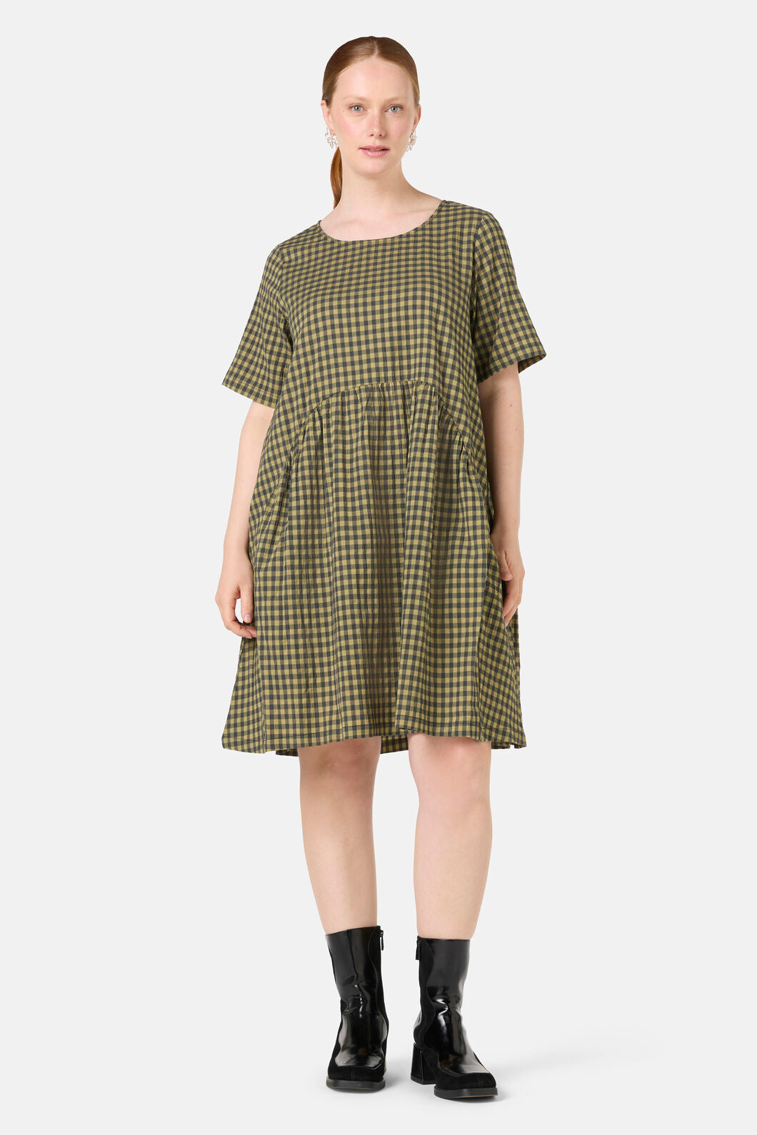 Gorman - Rachele Check Seersucker Dress - check