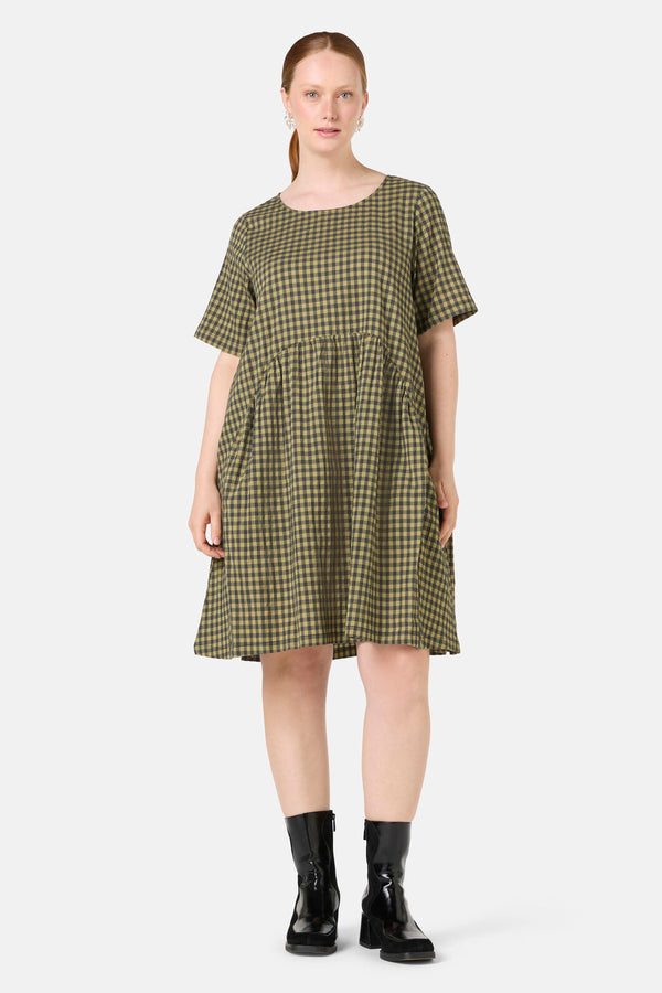 Gorman - Rachele Check Seersucker Dress - check