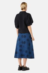 Gorman - Calliope Seersucker Balloon Shirt - black