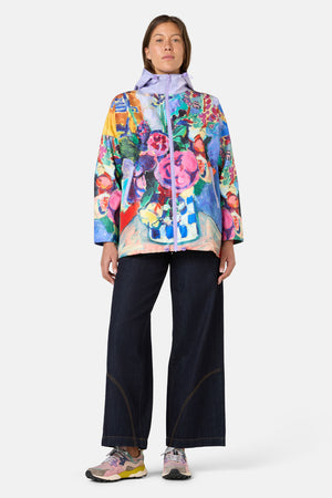 Gorman - Peonies Raincoat - print
