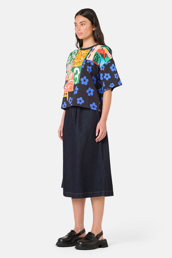 Gorman - Salon Relaxed Tee - print