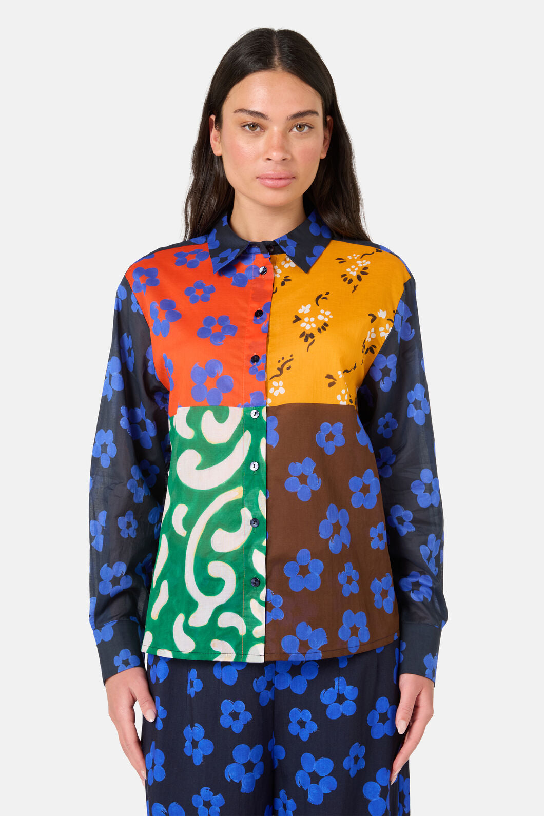 Gorman - Salon Splice Shirt - print