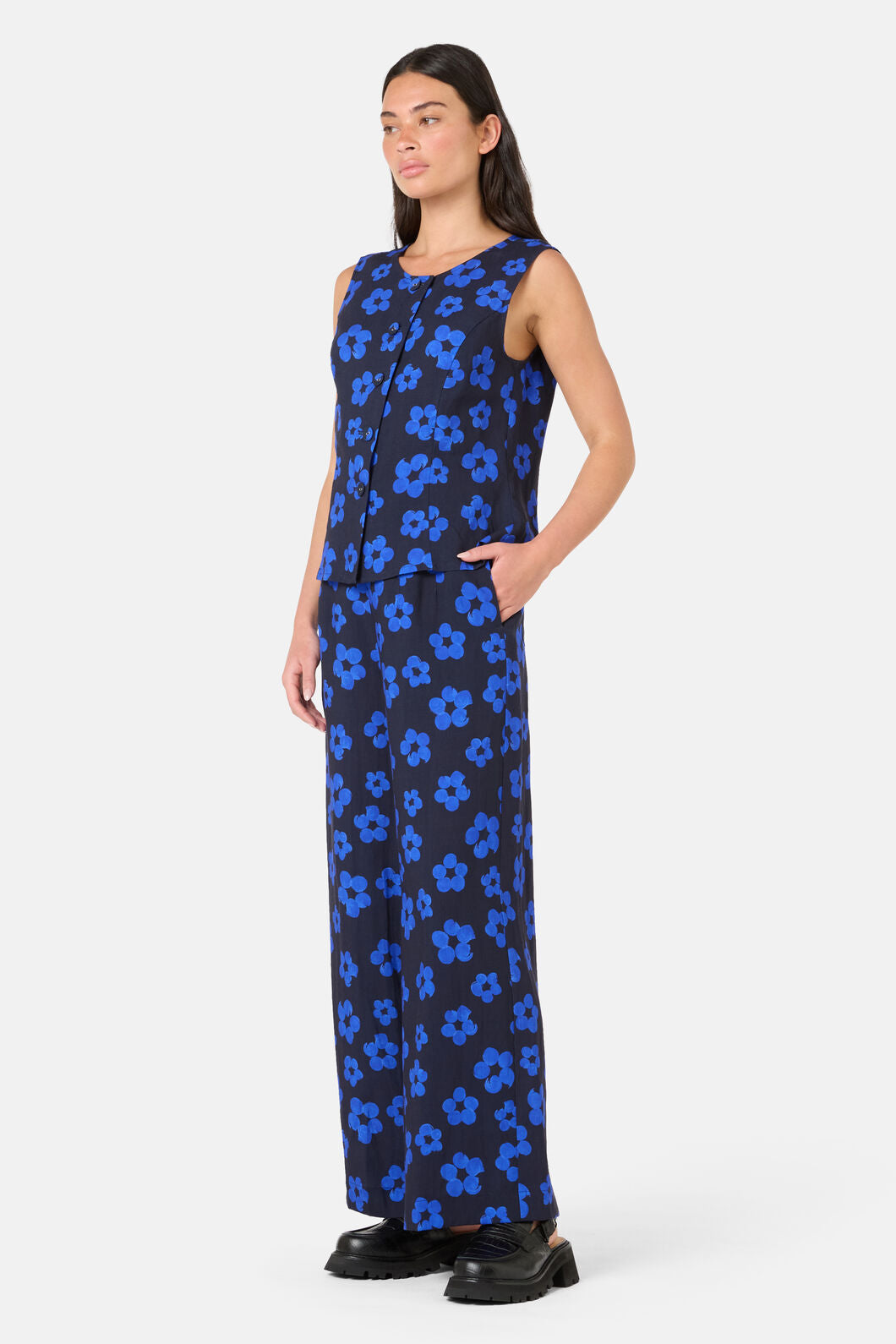 Gorman - Salon Flower Tank - print