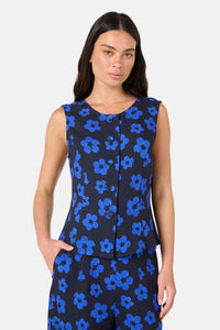 Gorman - Salon Flower Tank - print