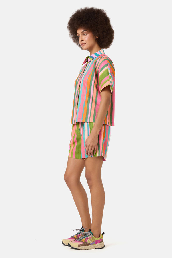 Gorman - Stripes Print Shirt - print
