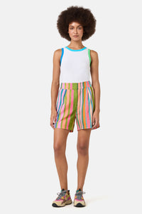 Gorman - Stripes Print Short - print