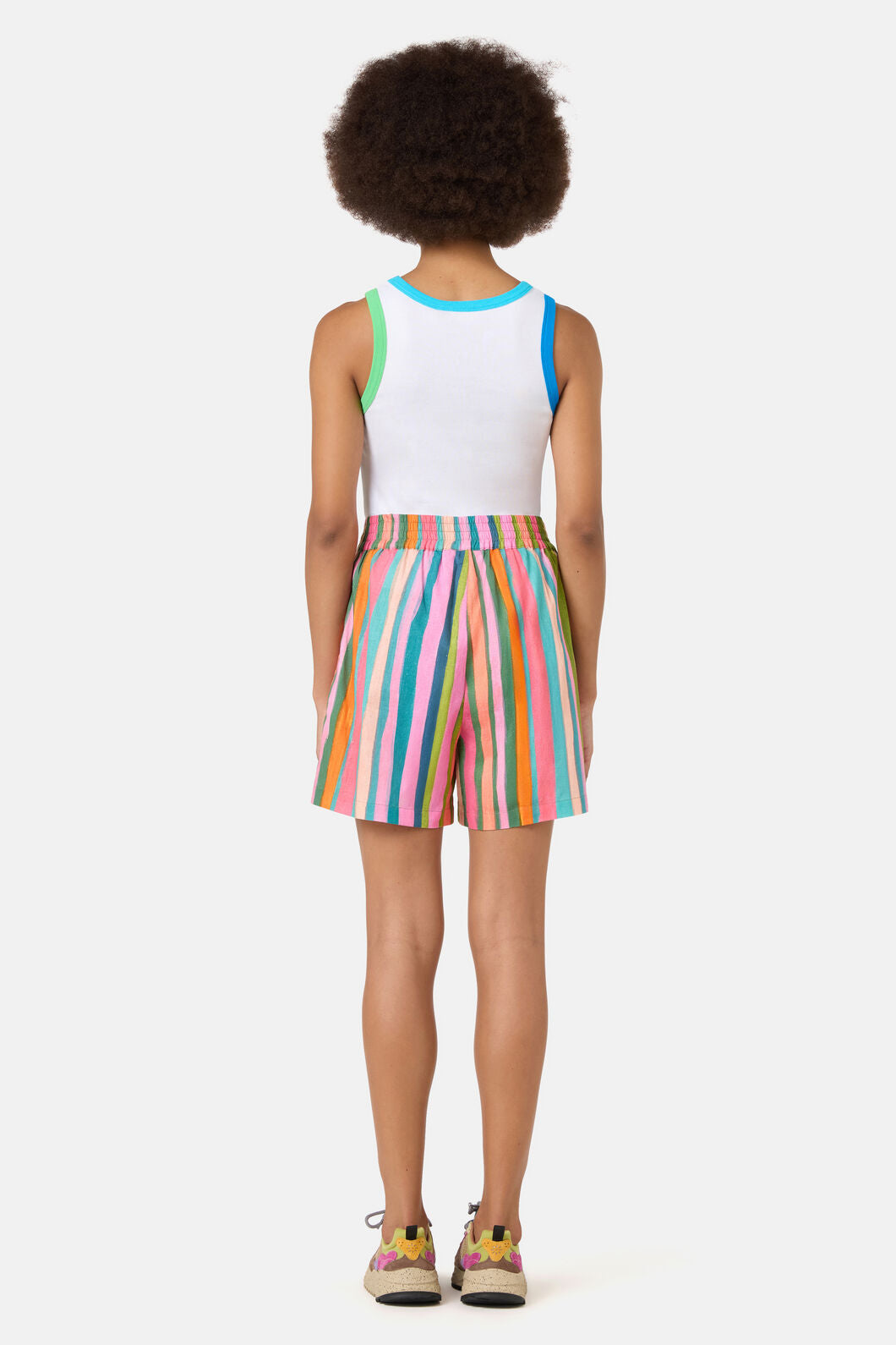 Gorman - Stripes Print Short - print
