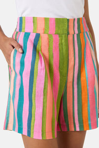 Gorman - Stripes Print Short - print