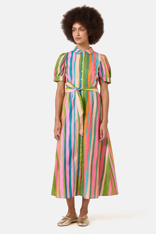 Gorman - Stripes Print Shirt Dress - print