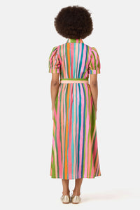 Gorman - Stripes Print Shirt Dress - print
