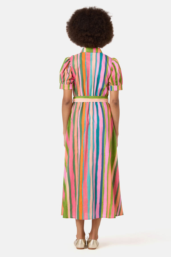 Gorman - Stripes Print Shirt Dress - print