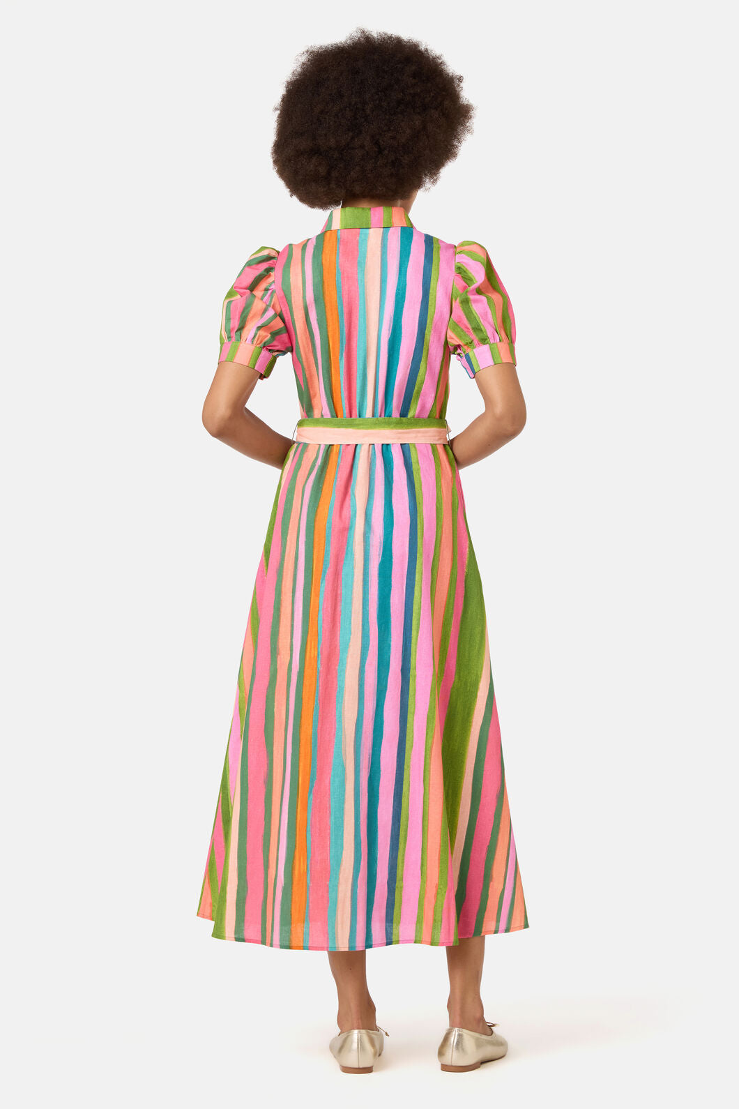 Gorman - Stripes Print Shirt Dress - print
