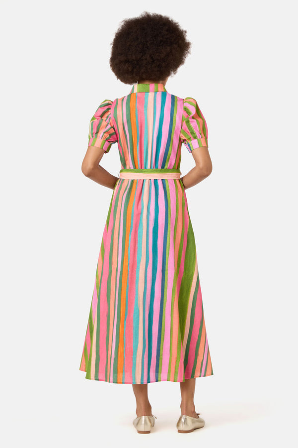 Gorman - Stripes Print Shirt Dress - print
